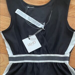 Liu Jo Elegant jumpsuit Black and White size 10 girls.